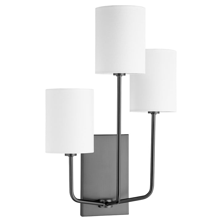 Quorum Harmony 557-3-59 Wall Sconce Light - Matte Black