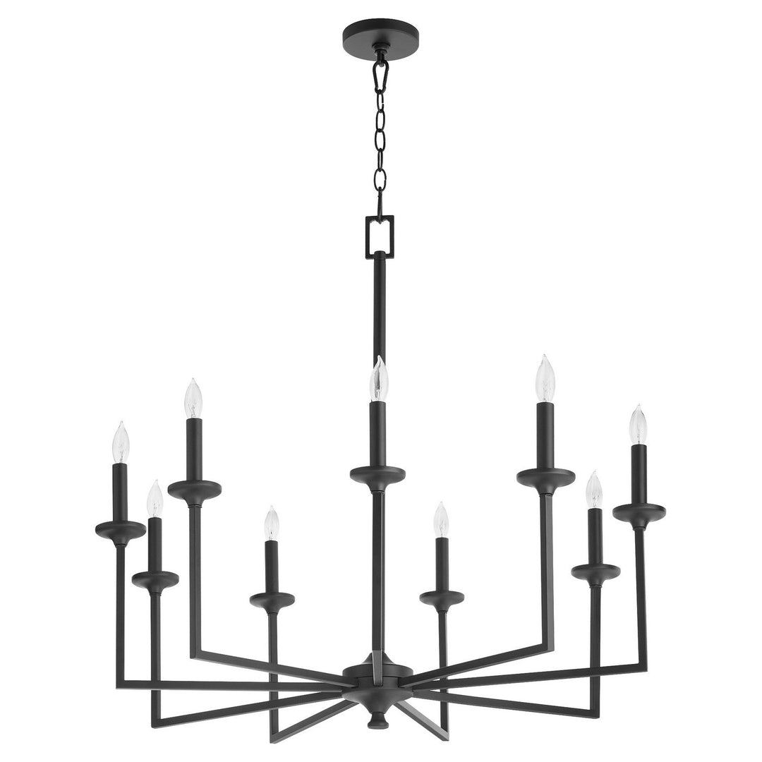 Quorum Eldorado 6005-9-59 Chandelier Light - Matte Black