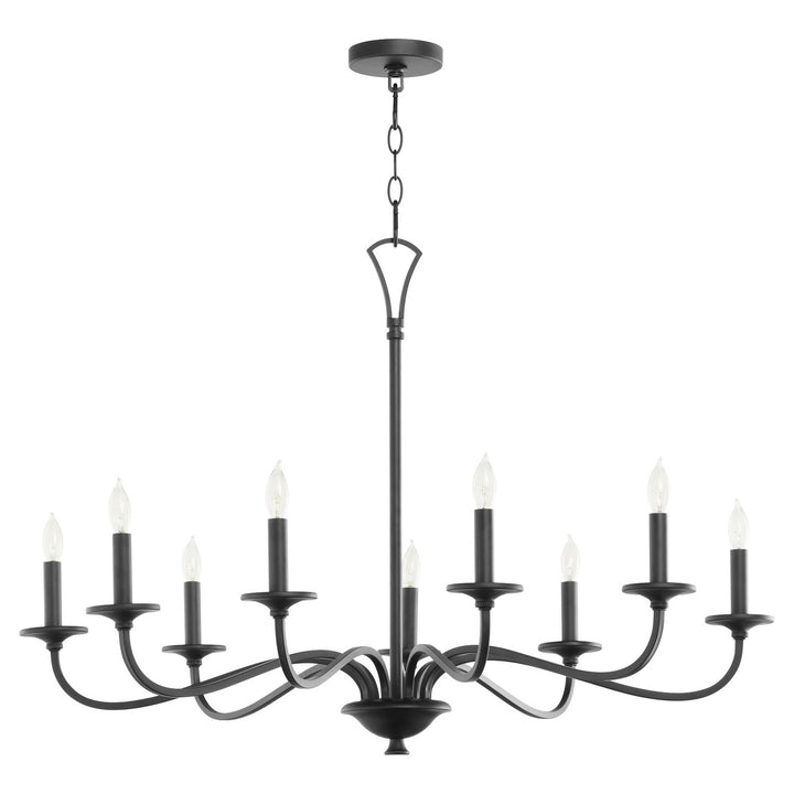 Quorum Maryse 6021-9-59 Chandelier Light - Matte Black