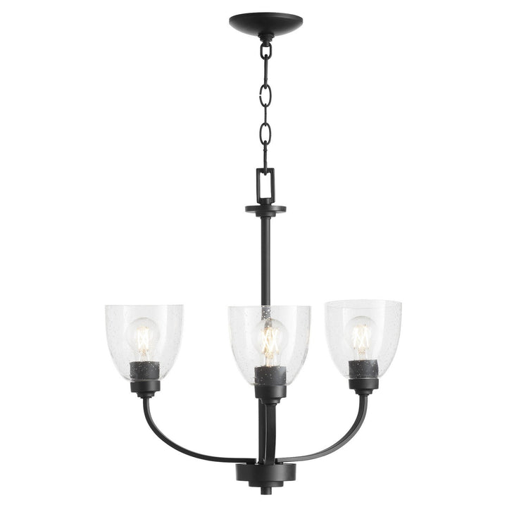 Quorum Reyes 6060-3-69 Chandelier Light - Textured Black