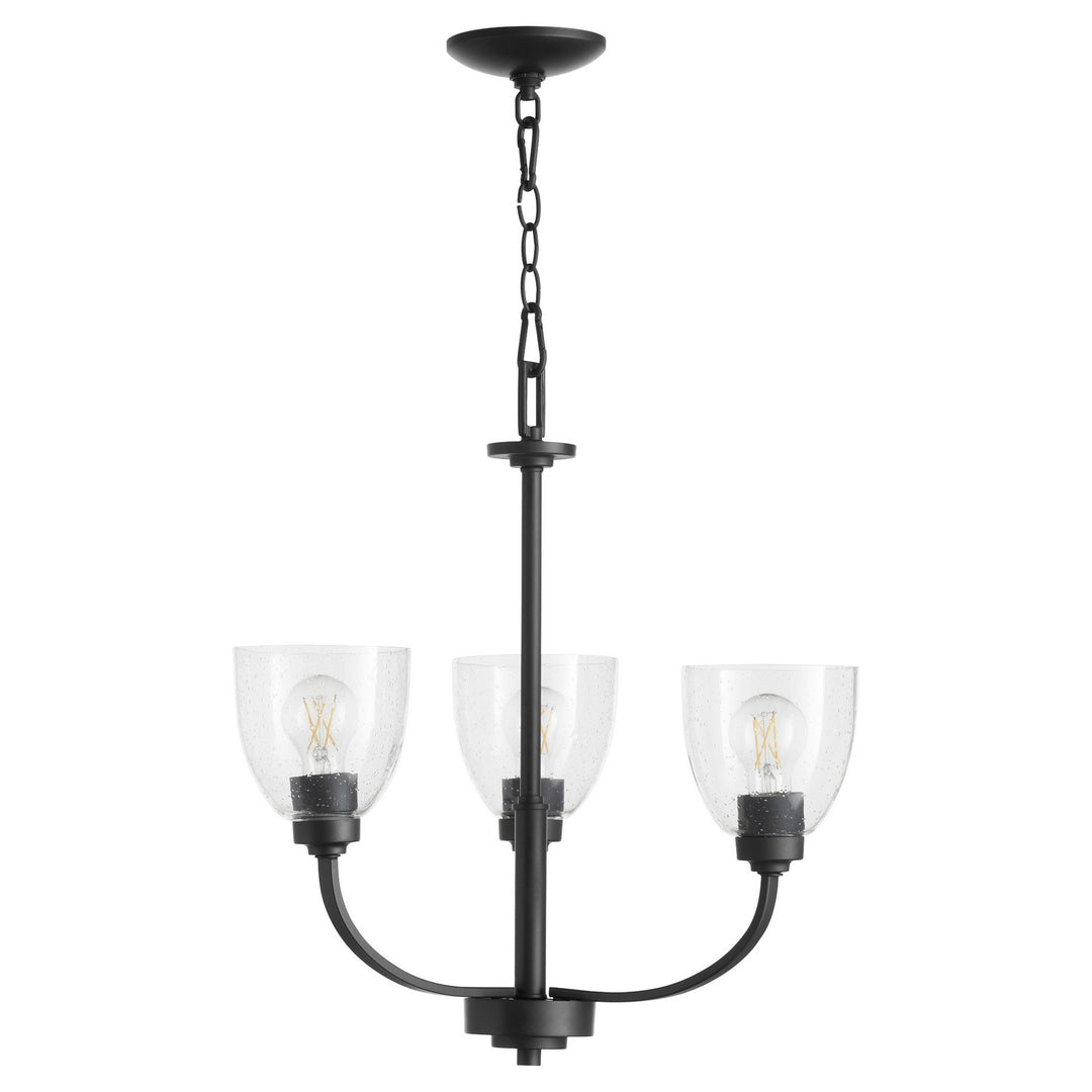 Quorum Reyes 6060-3-69 Chandelier Light - Textured Black