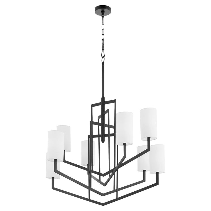 Quorum Bolivar 6078-8-59 Chandelier Light - Matte Black