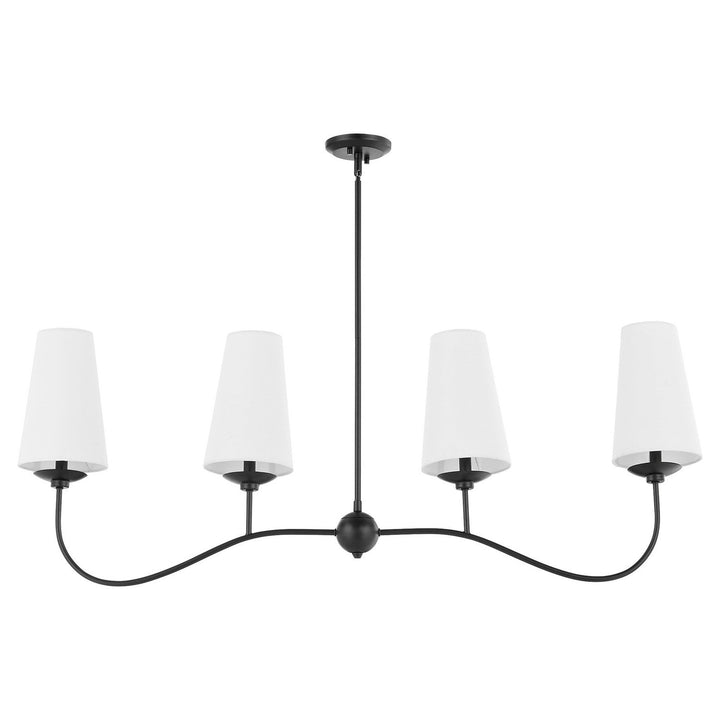 Quorum Euphora 616-4-59 Pendant Light - Matte Black