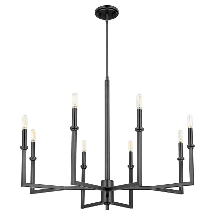 Quorum Merrick 6174-8-59 Chandelier Light - Matte Black