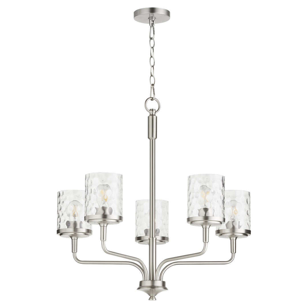 Quorum Starky 617-5-65 Chandelier Light - Satin Nickel