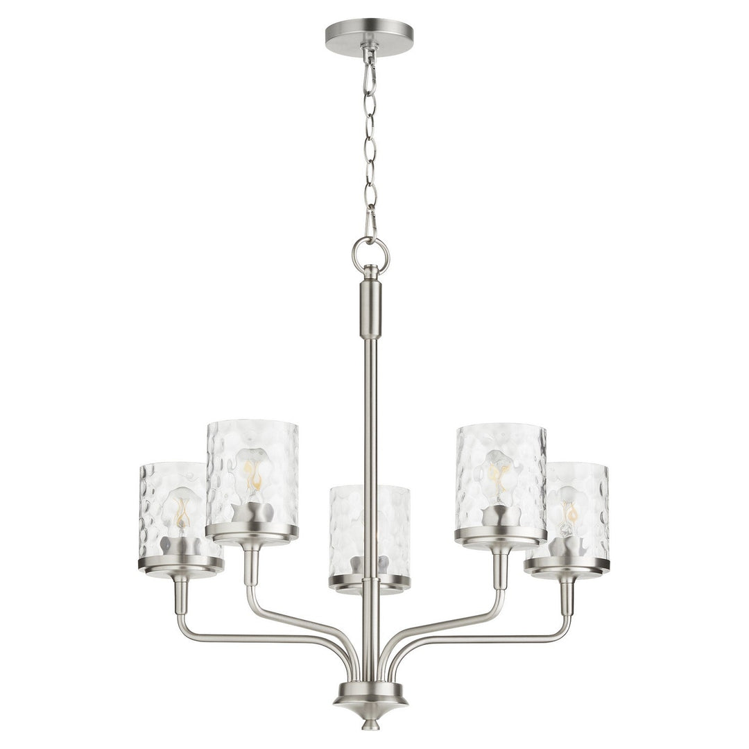 Quorum Starky 617-5-65 Chandelier Light - Satin Nickel