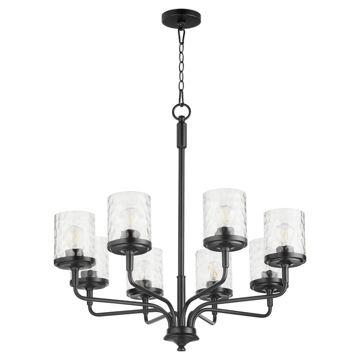 Quorum Starky 617-8-59 Chandelier Light - Matte Black