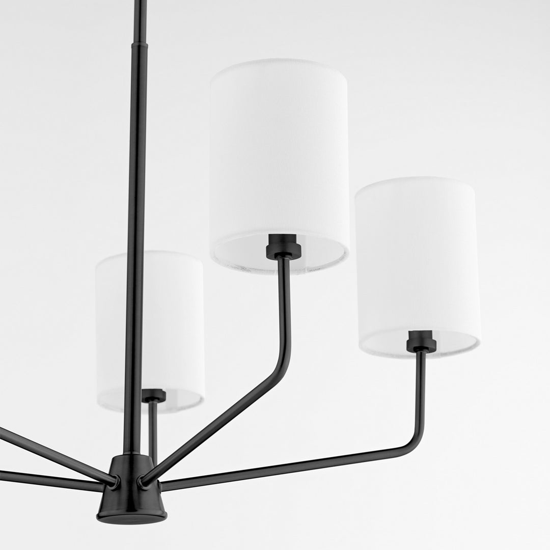 Quorum Harmony 657-5-59 Chandelier Light - Matte Black