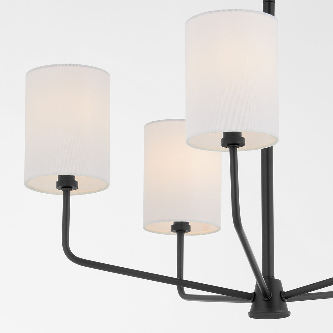 Quorum Harmony 657-5-59 Chandelier Light - Matte Black