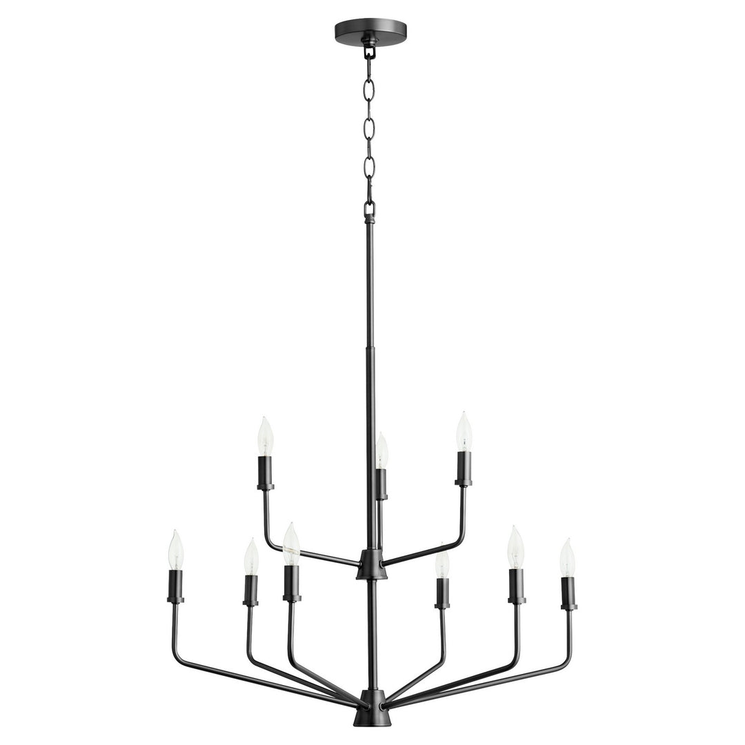 Quorum Harmony 657-9-59 Chandelier Light - Matte Black
