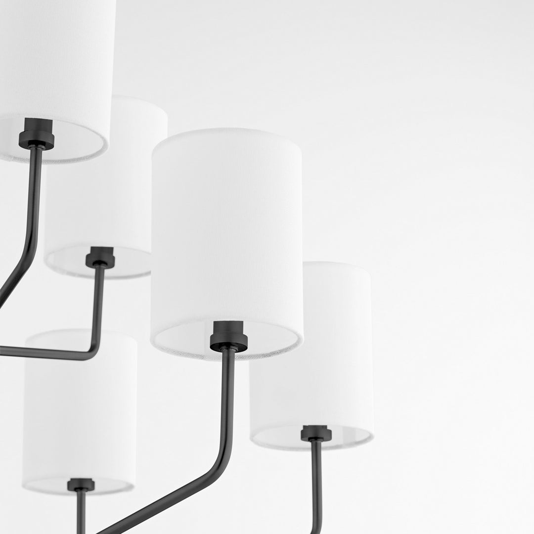 Quorum Harmony 657-9-59 Chandelier Light - Matte Black