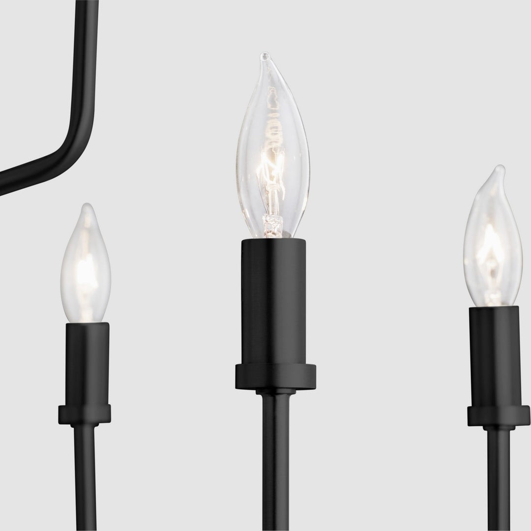 Quorum Harmony 657-9-59 Chandelier Light - Matte Black