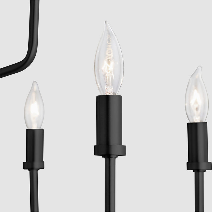 Quorum Harmony 657-9-59 Chandelier Light - Matte Black