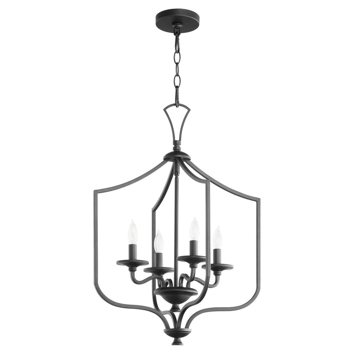 Quorum Maryse 8021-4-59 Pendant Light - Matte Black