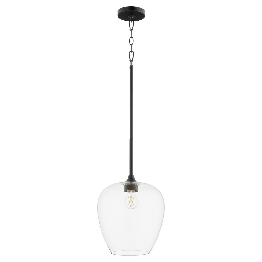 Quorum Veno 858-59 Pendant Light - Matte Black