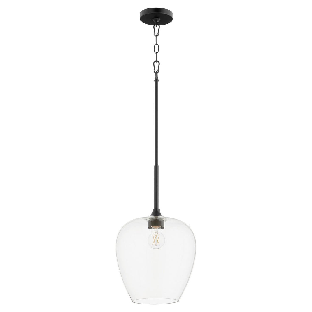 Quorum Veno 858-59 Pendant Light - Matte Black