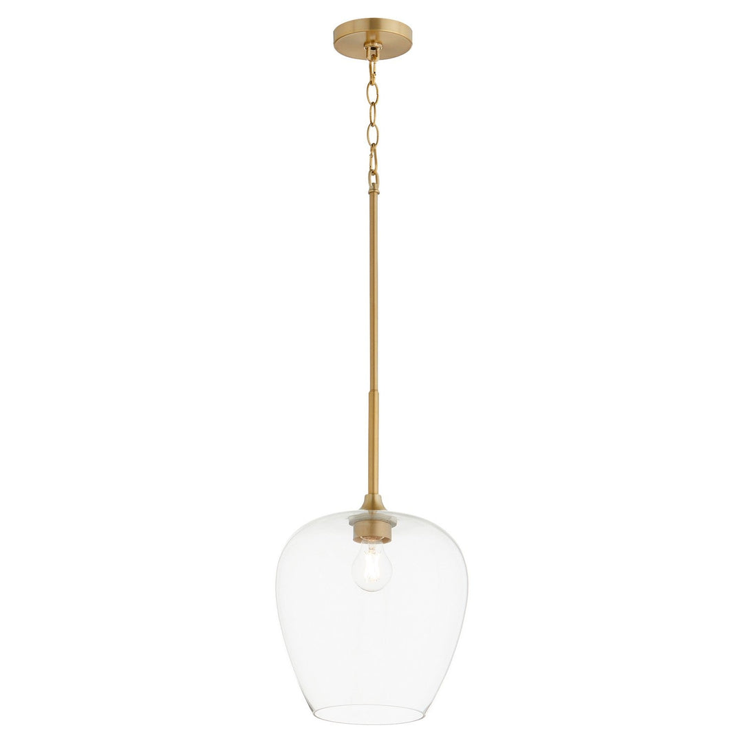 Quorum Veno 858-80 Pendant Light - Aged Brass
