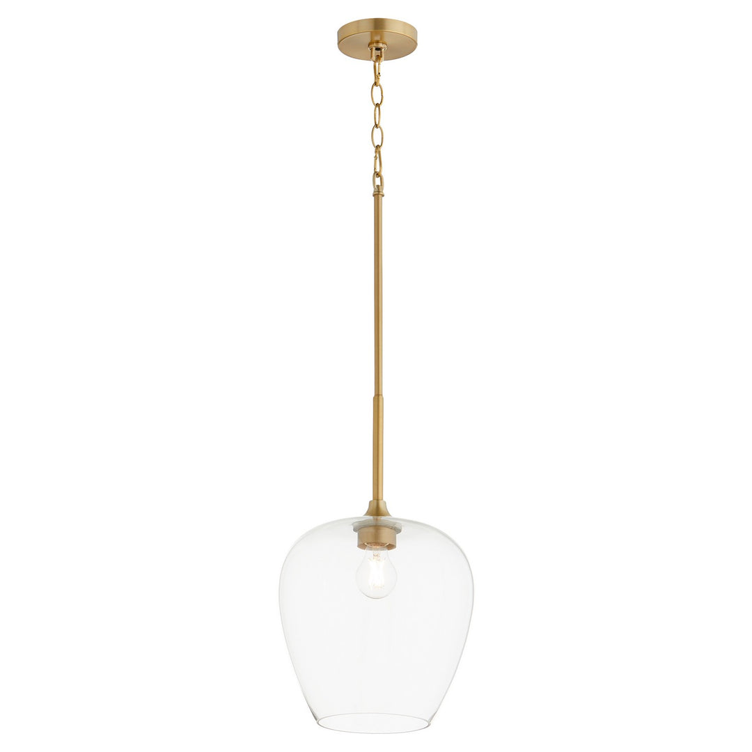 Quorum Veno 858-80 Pendant Light - Aged Brass