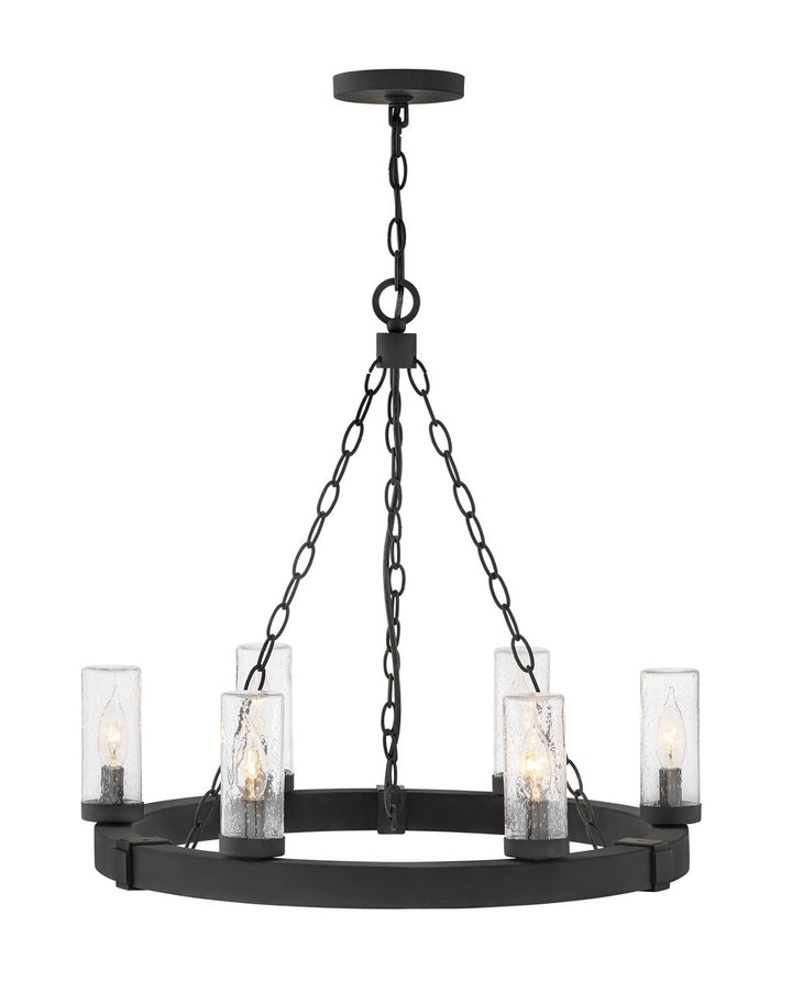 Hinkley Sawyer 29206BK Chandelier Light - Black