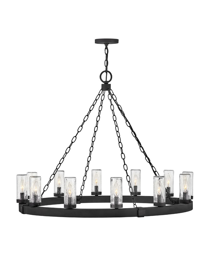 Hinkley Sawyer 29207BK Chandelier Light - Black