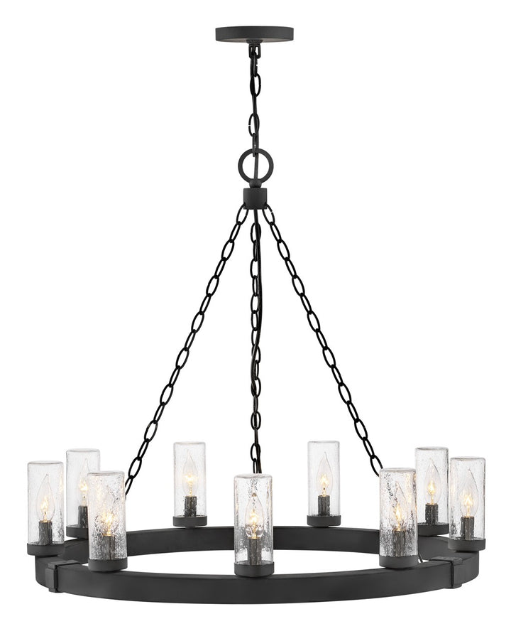 Hinkley Sawyer 29208BK Chandelier Light - Black