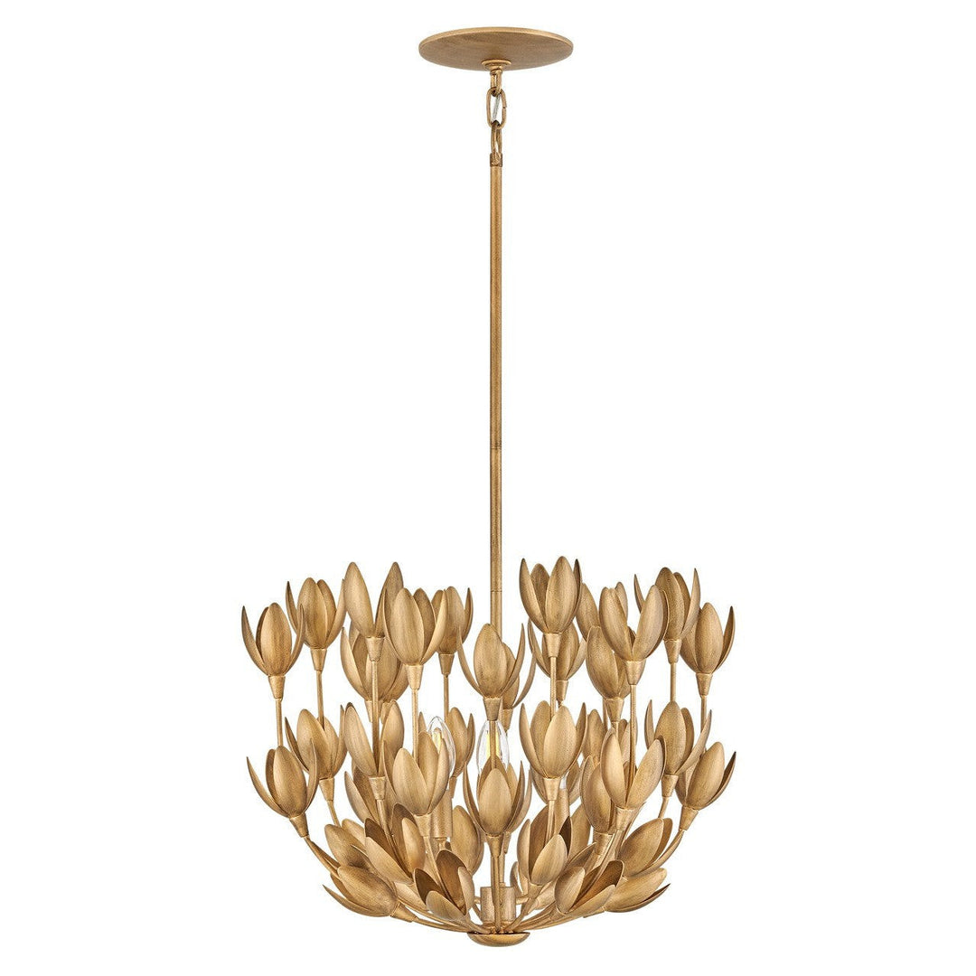 Hinkley Flora 30011BNG Chandelier Light - Burnished Gold