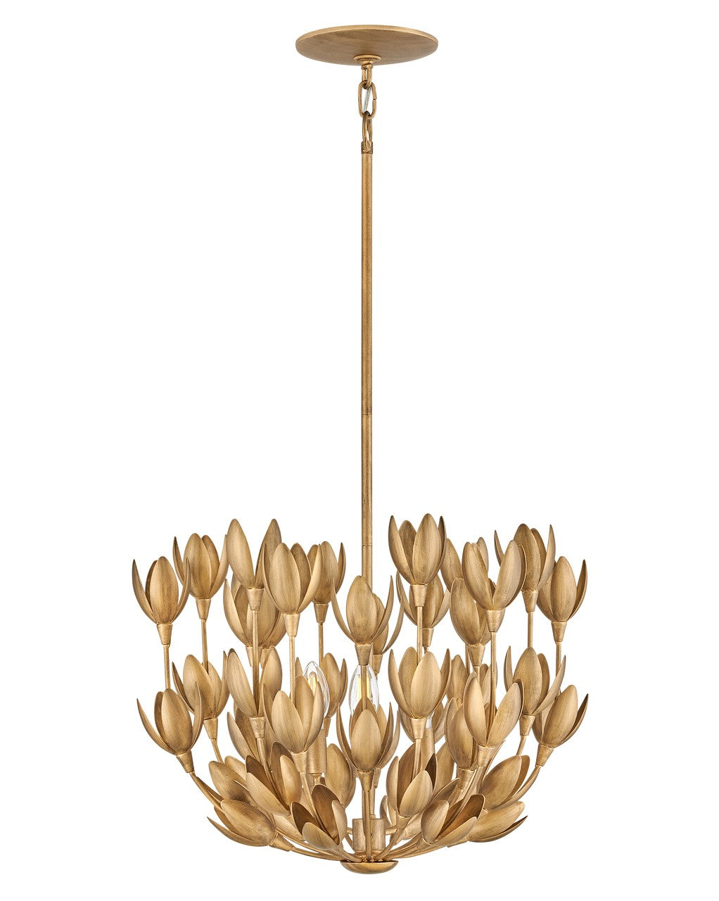 Hinkley Flora 30011BNG Chandelier Light - Burnished Gold