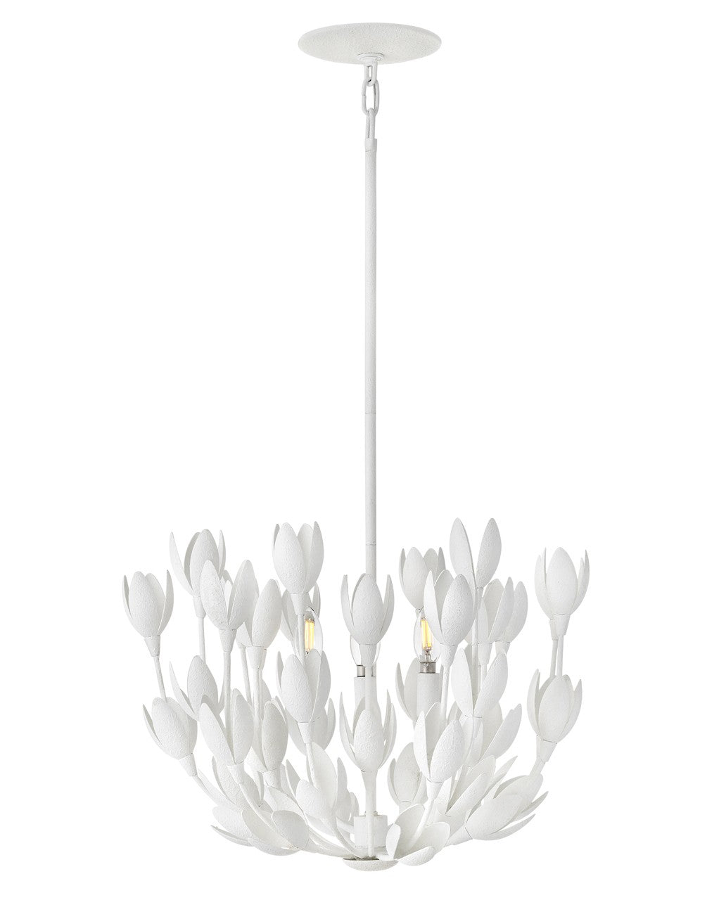 Hinkley Flora 30011TXP Chandelier Light - Textured Plaster