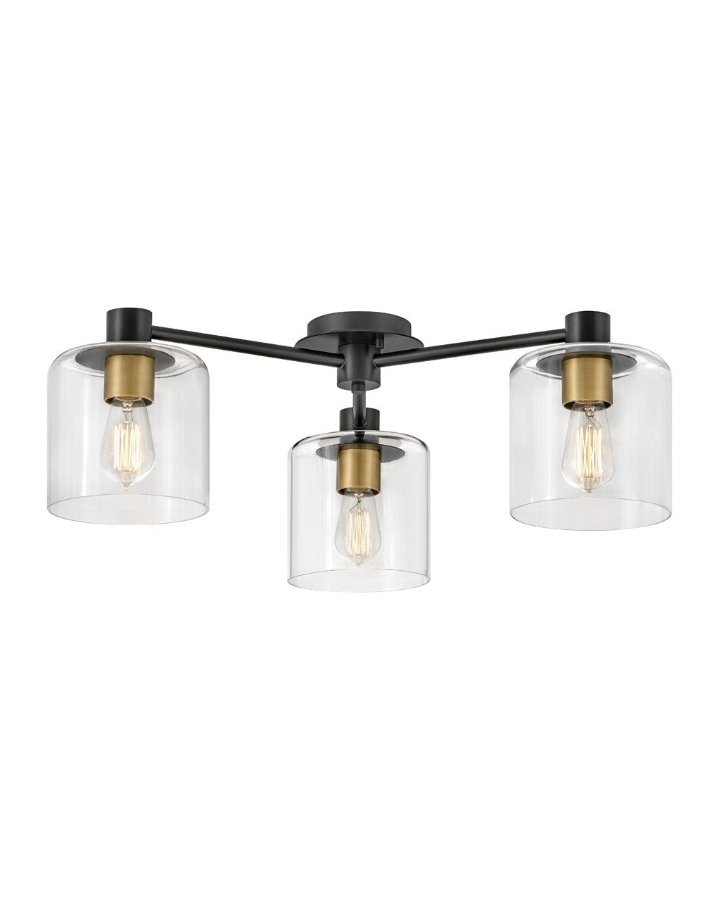 Hinkley Axel 4514BK Ceiling Light - Black