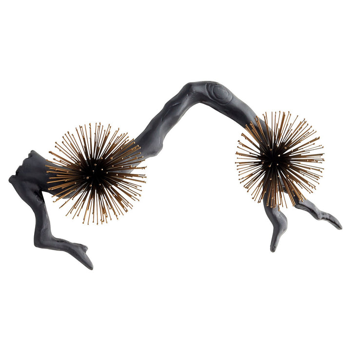 Cyan 11434 Wall Decor - Black And Gold Accents