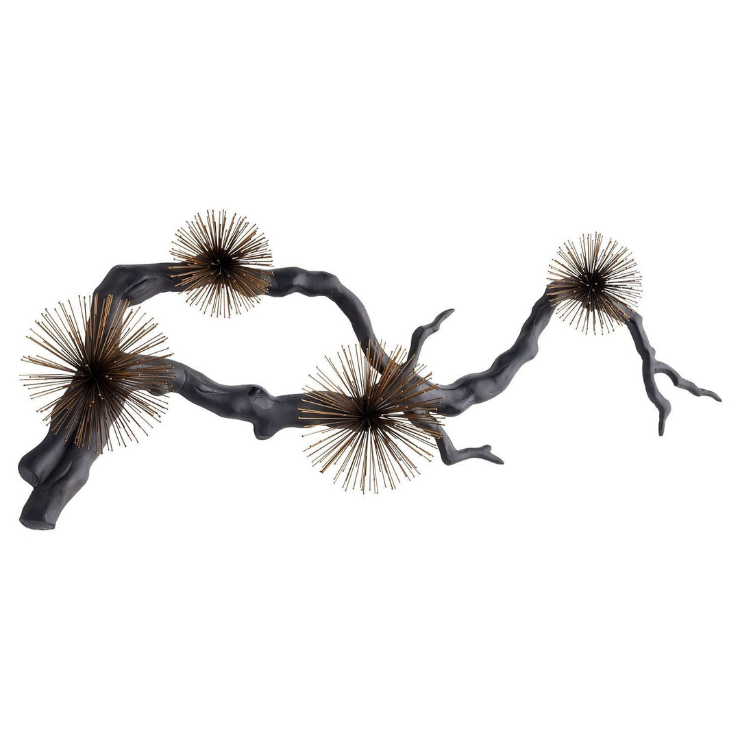 Cyan 11436 Wall Decor - Black And Gold Accents