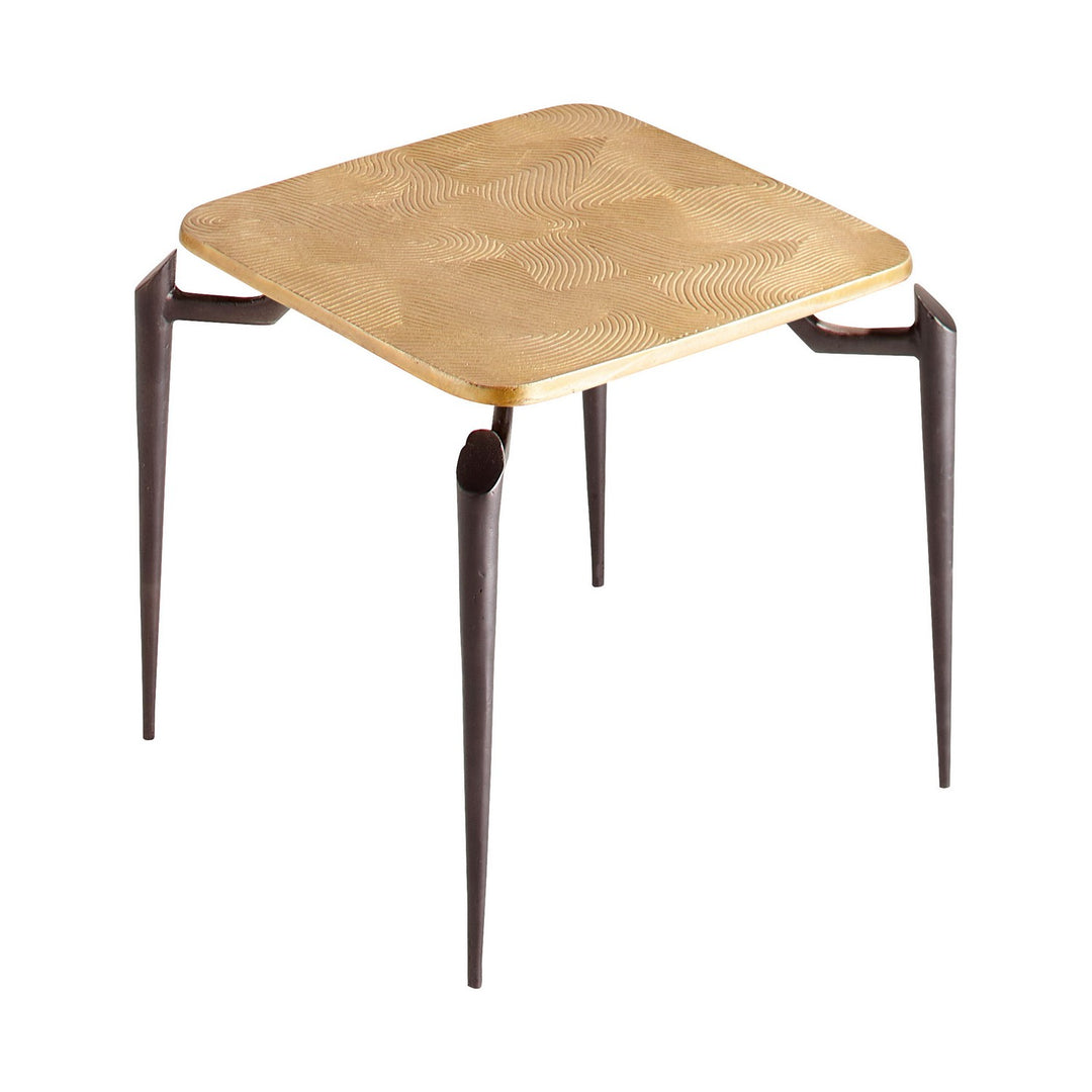 Cyan 11445 Tables - Black And Gold