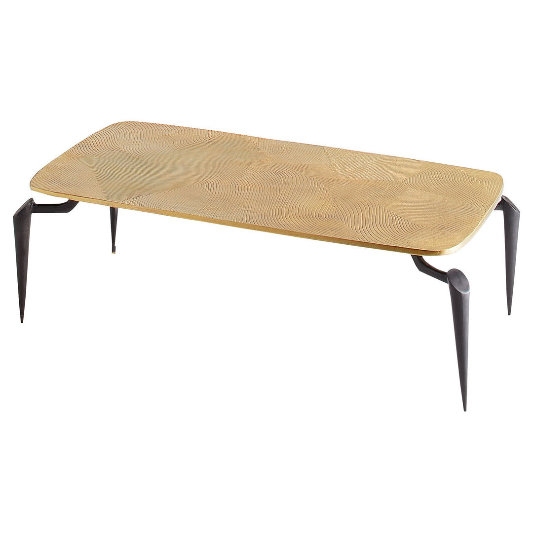 Cyan 11446 Tables - Black And Gold