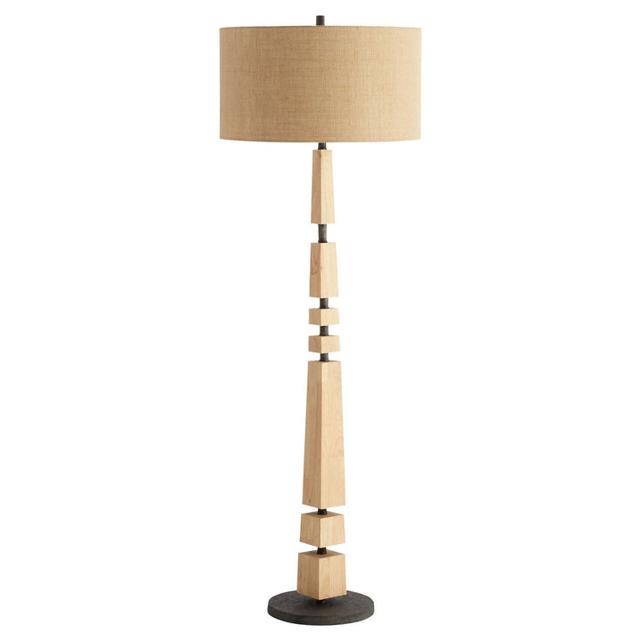 Cyan 11454 Table Lamps - Tan And Black