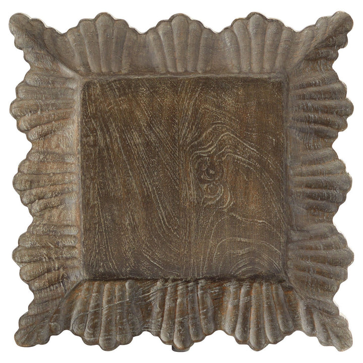 Cyan 11535 Containers & Trays - Limed Mango Wood