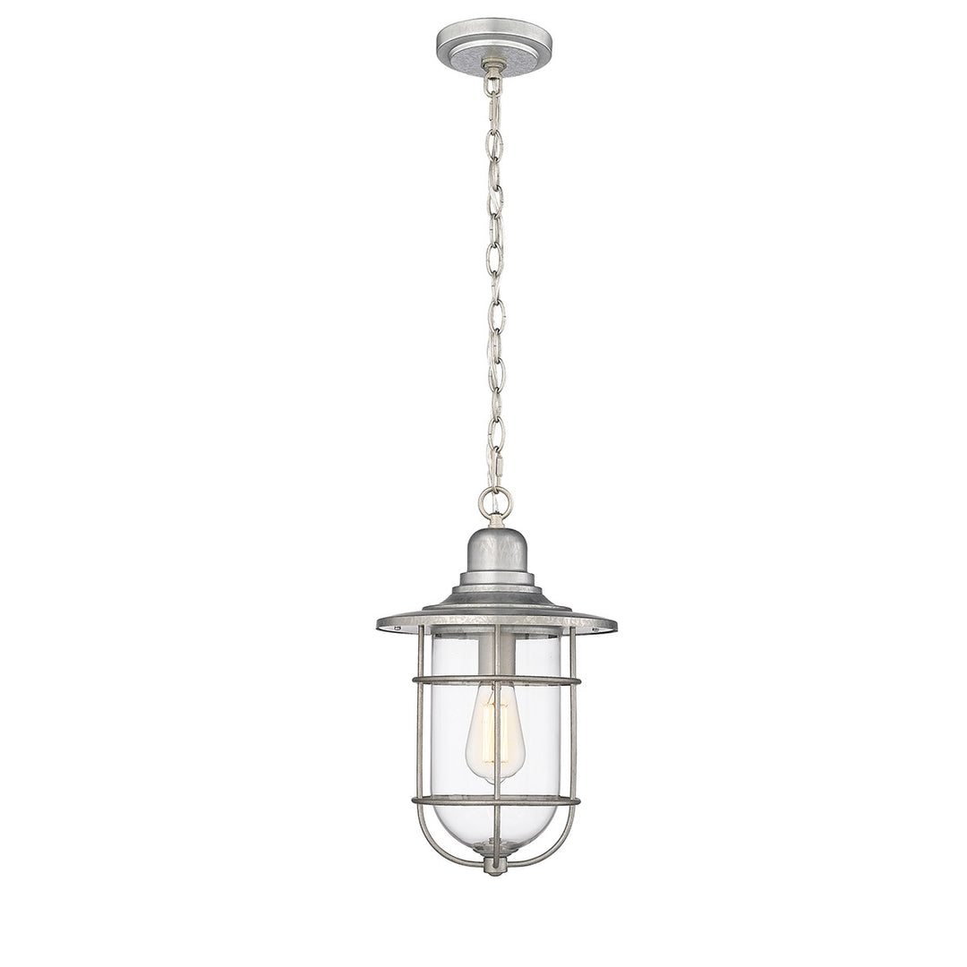 Millennium Lighting 2932-GA  One Light Outdoor Hanging Lantern Outdoor Pewter, Nickel, Silver