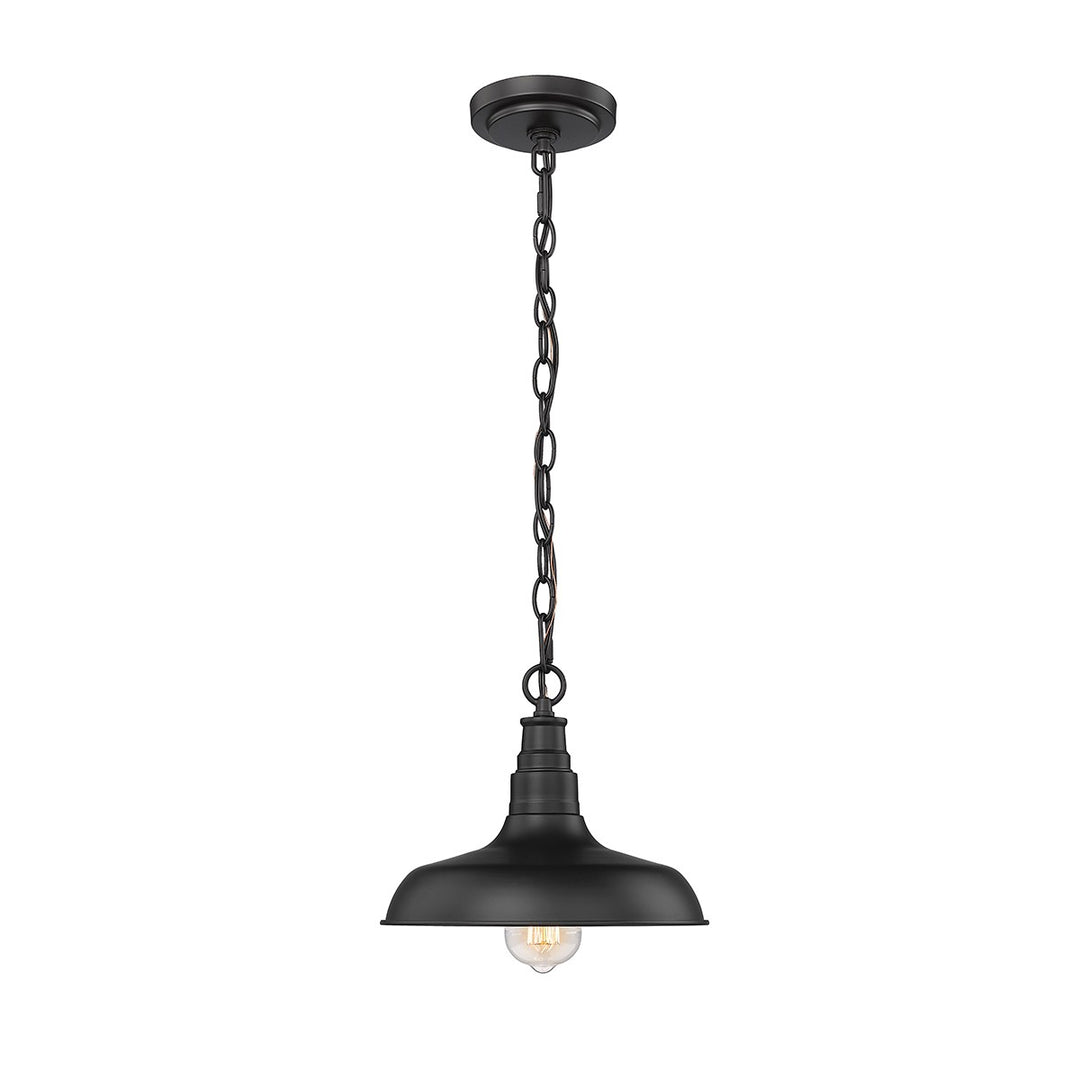 Millennium Lighting 2952-PBK  One Light Outdoor Hanging Lantern Outdoor Black