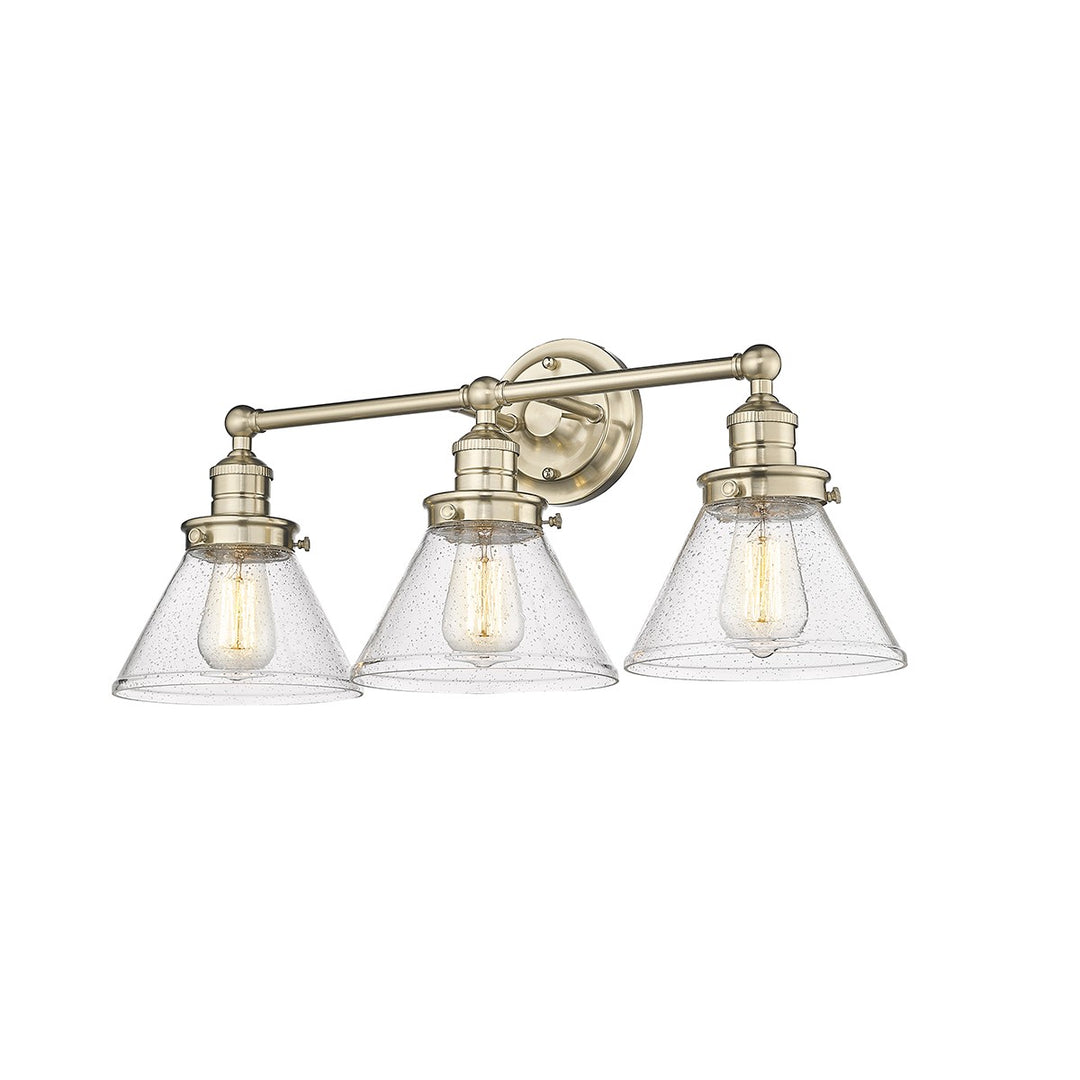 Millennium Eyden 4143-MG Bath Vanity Light 26 in. wide - Modern Gold