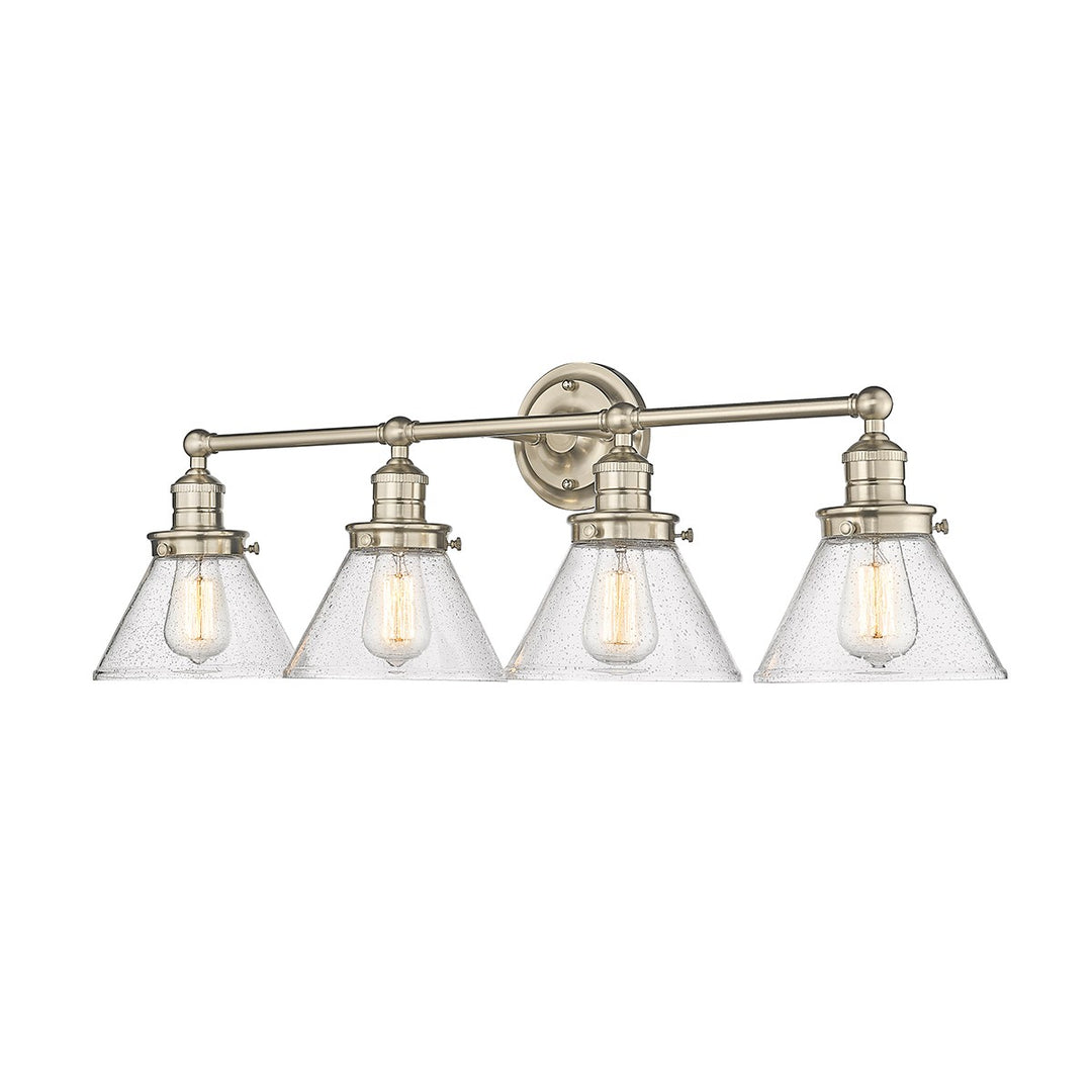 Millennium Eyden 4144-MG Bath Vanity Light 35 in. wide - Modern Gold