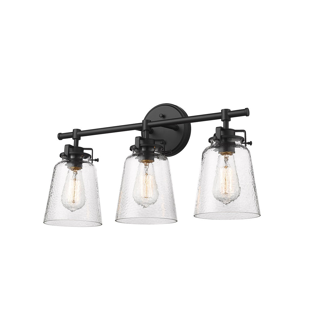 Millennium Amberose 4413-MB Bath Vanity Light 23 in. wide - Matte Black