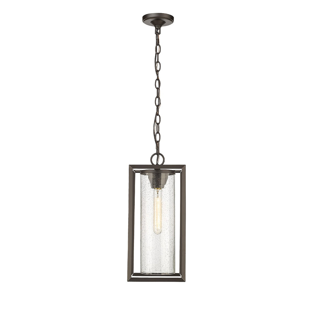 Millennium Lighting 4562-PBZ Wheatland One Light Outdoor Hanging Lantern Outdoor Bronze / Dark