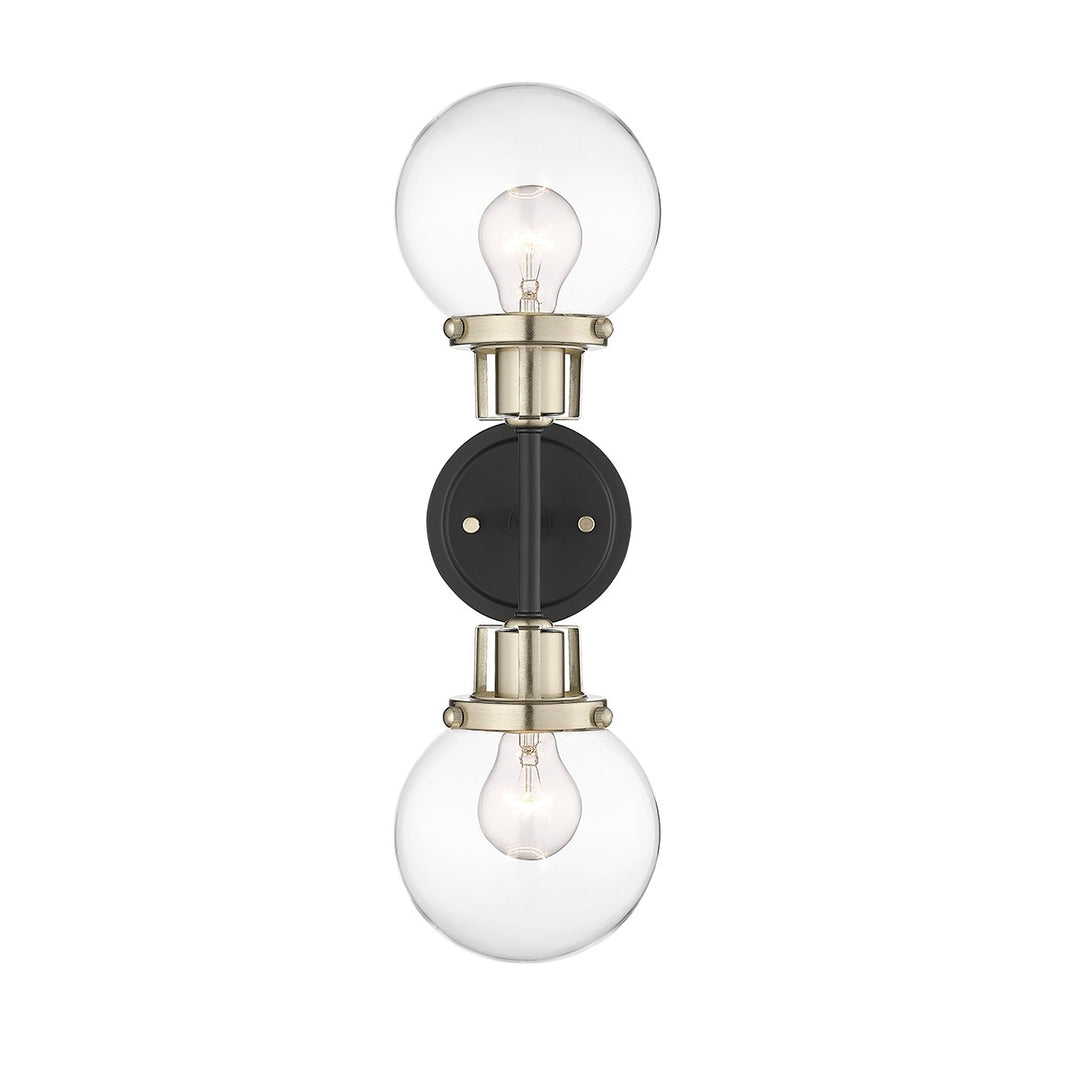Millennium Mellrosa 9222-MB/MG Wall Light - Matte Black Modern Gold