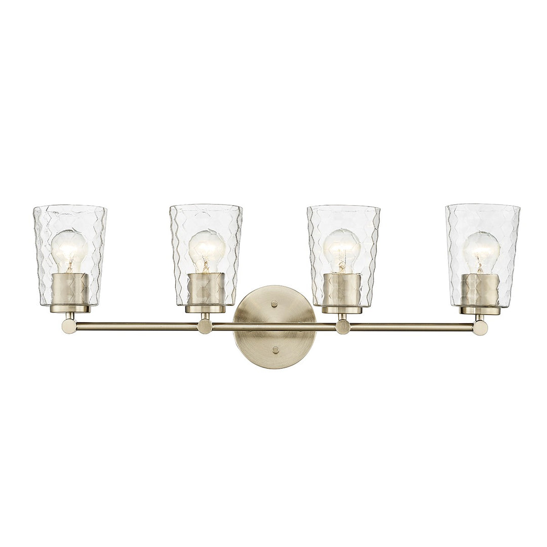 Millennium Ashli 9234-MG Bath Vanity Light 28 in. wide - Modern Gold