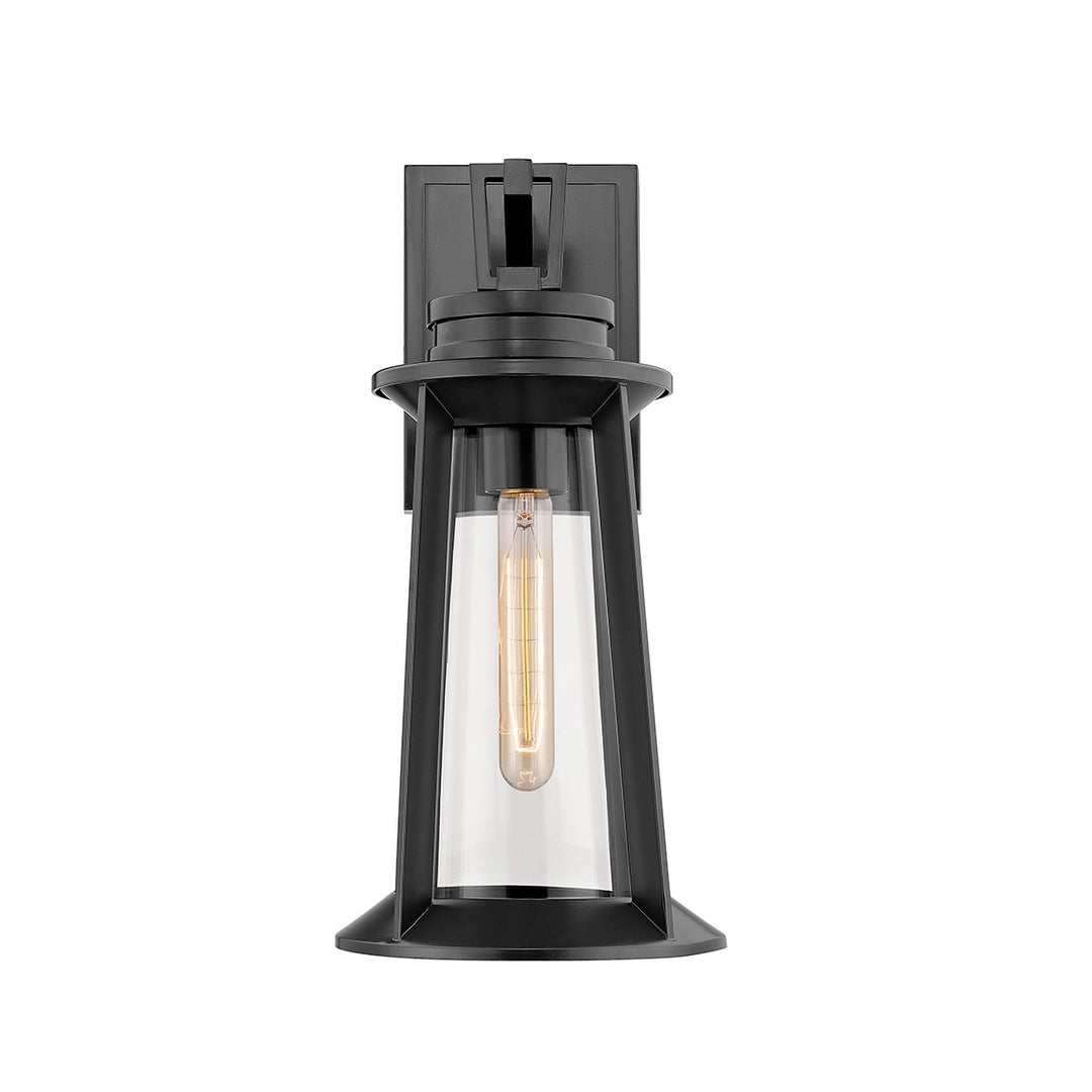 Millennium Lighting 8202-PBK Bolling One Light Outdoor Wall Sconce Outdoor Black