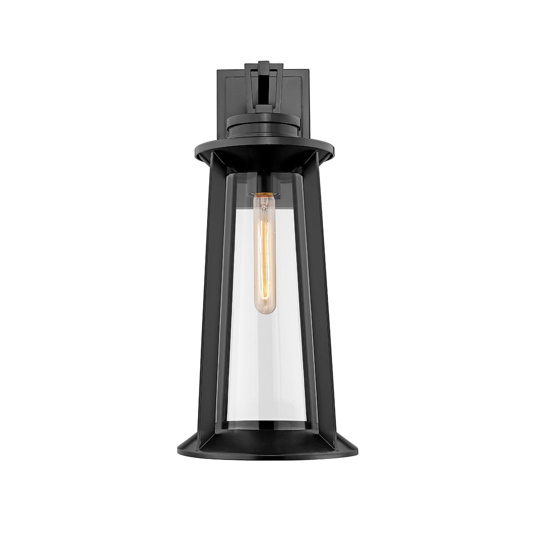 Millennium Lighting 8203-PBK Bolling One Light Outdoor Wall Sconce Outdoor Black