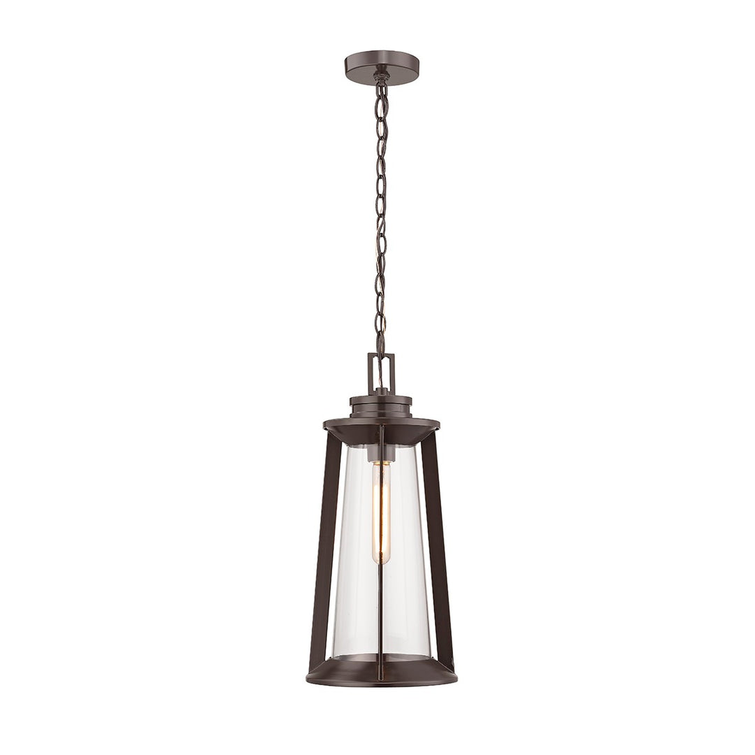 Millennium Lighting 8204-PBZ Bolling One Light Outdoor Hanging Lantern Outdoor Bronze / Dark
