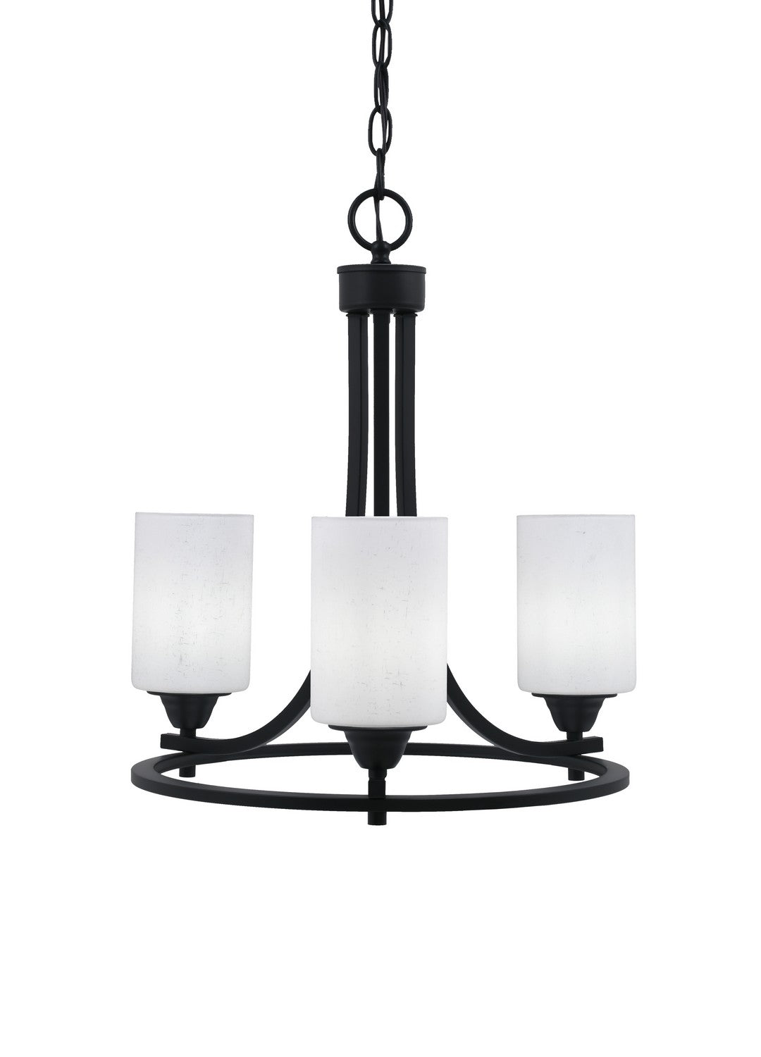 Toltec Paramount 3403-MB-310 Chandelier Light - Matte Black