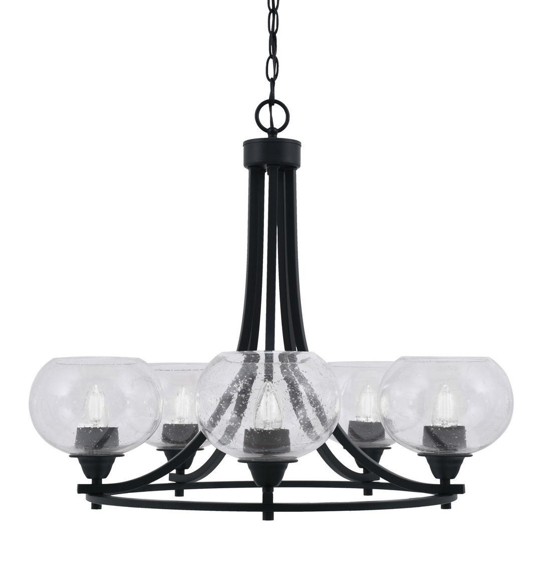 Toltec Paramount 3405-MB-202 Chandelier Light - Matte Black