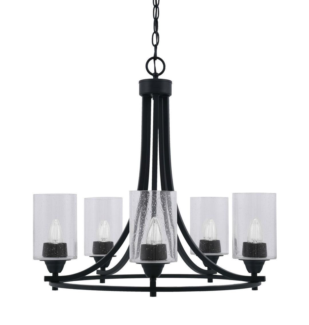 Toltec Paramount 3405-MB-300 Chandelier Light - Matte Black