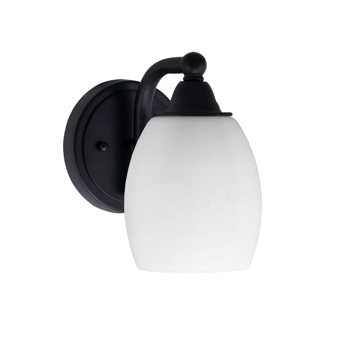 Toltec Paramount 3421-MB-615 Wall Sconce Light - Matte Black
